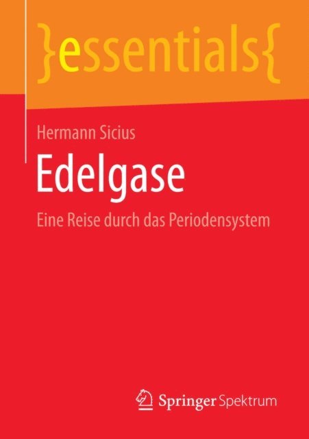 Hermann Sicius - Edelgase, E-bok