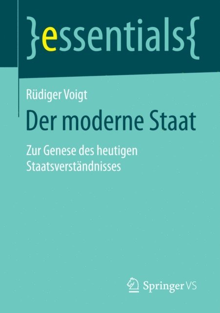 Rudiger Voigt - Der moderne Staat, E-bok