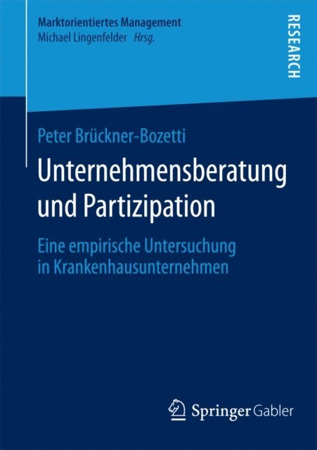 Peter Bruckner-Bozetti - Unternehmensberatung und Partizipation, E-bok