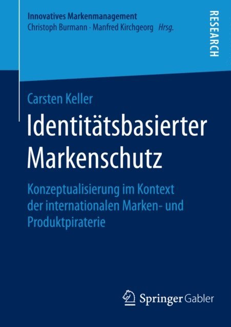 Carsten Keller - Identitätsbasierter Markenschutz, E-bok