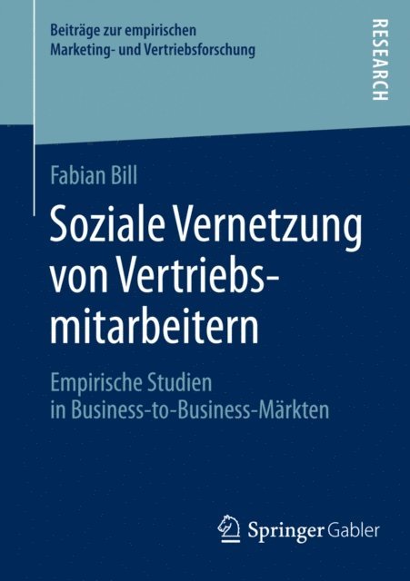 Fabian Bill - Soziale Vernetzung von Vertriebsmitarbeitern, E-bok