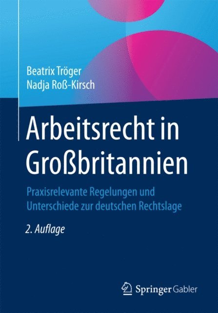 Nadja Ro-Kirsch, Beatrix Troger - Arbeitsrecht in Großbritannien, E-bok