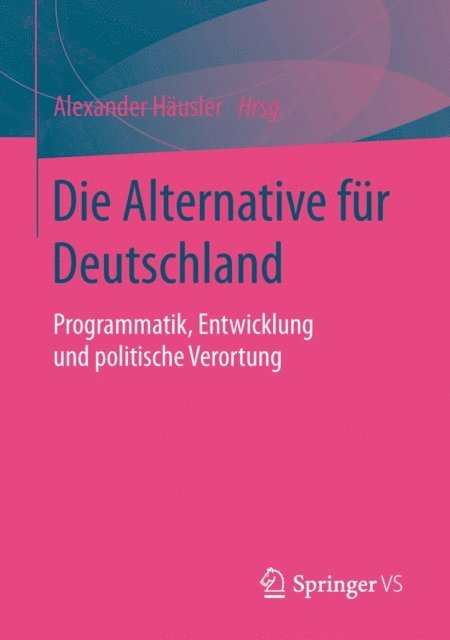 Alexander Hausler - Die Alternative für Deutschland, E-bok