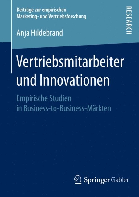 Anja Hildebrand - Vertriebsmitarbeiter und Innovationen, E-bok