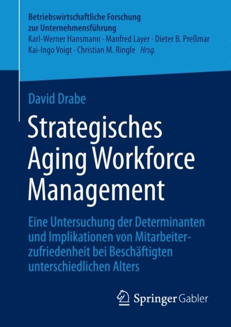David Drabe - Strategisches Aging Workforce Management, E-bok