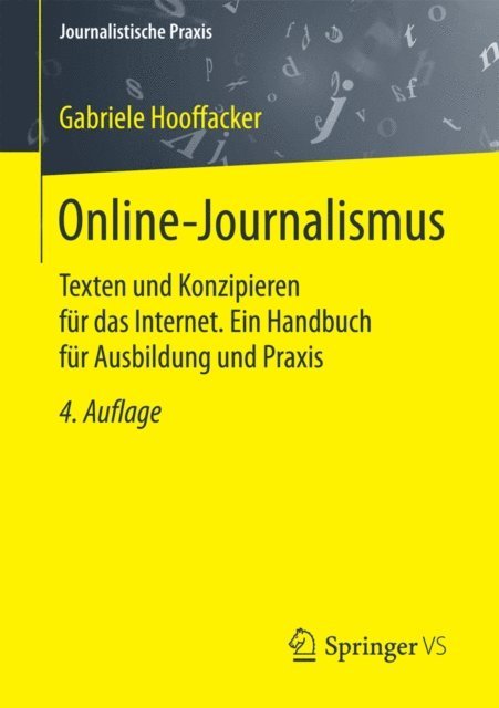 Gabriele Hooffacker - Online-Journalismus, E-bok