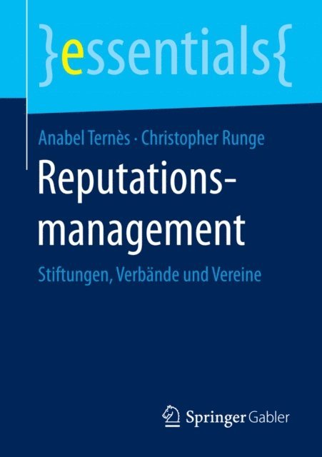Christopher Runge, Anabel Ternes - Reputationsmanagement, E-bok