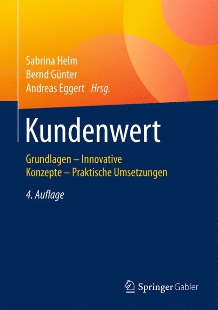 Andreas Eggert, Bernd Gunter, Sabrina Helm - Kundenwert, E-bok