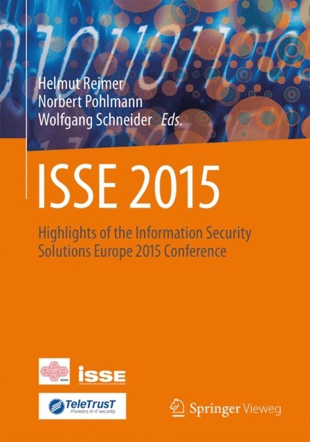 Wolfgang Schneider, Norbert Pohlmann, Helmut Reimer - ISSE 2015, E-bok
