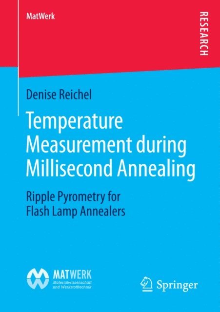 Denise Reichel - Temperature Measurement during Millisecond Annealing, E-bok