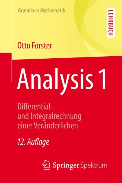 Otto Forster - Analysis 1, E-bok