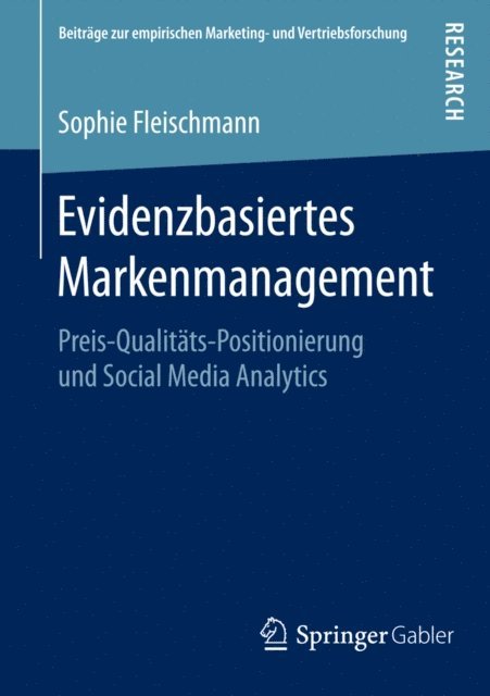 Sophie Fleischmann - Evidenzbasiertes Markenmanagement, E-bok