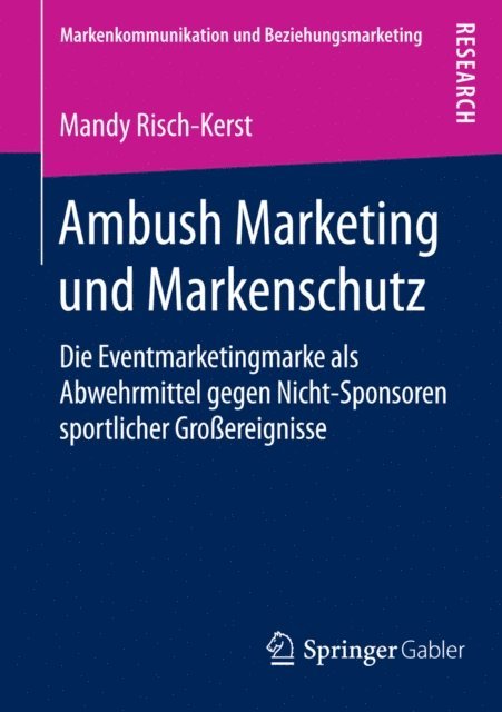 Mandy Risch-Kerst - Ambush Marketing und Markenschutz, E-bok