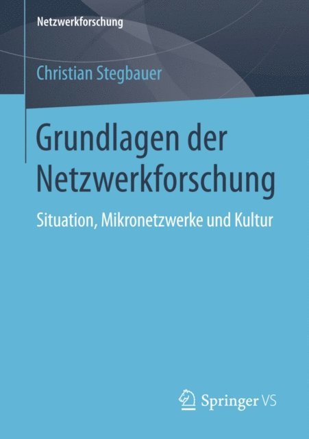 Christian Stegbauer - Grundlagen der Netzwerkforschung, E-bok