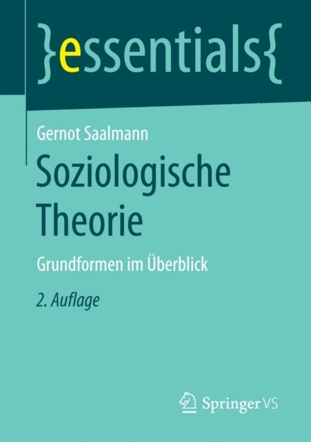 Gernot Saalmann - Soziologische Theorie, E-bok. Tillgänglighet: Lägg i varukorg