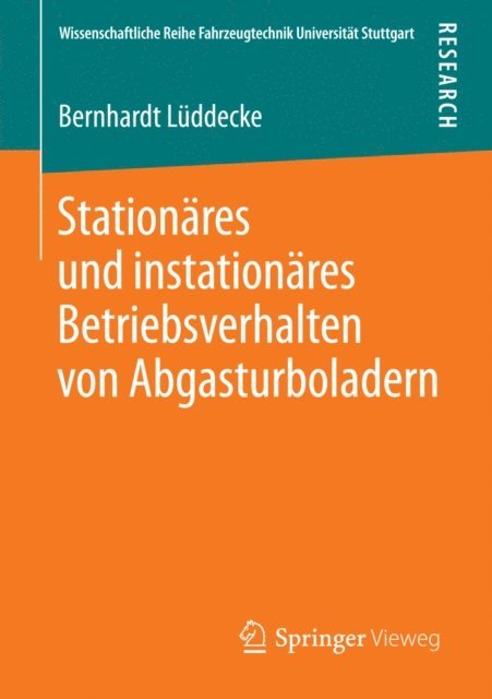 Bernhardt Luddecke - Stationäres und instationäres Betriebsverhalten von Abgasturboladern, E-bok