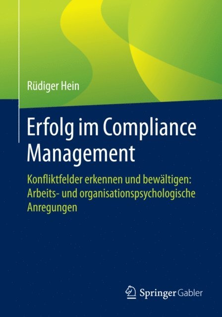 Rudiger Hein - Erfolg im Compliance Management, E-bok
