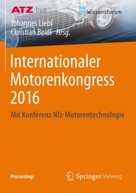 Christian Beidl, Johannes Liebl - Internationaler Motorenkongress 2016, E-bok