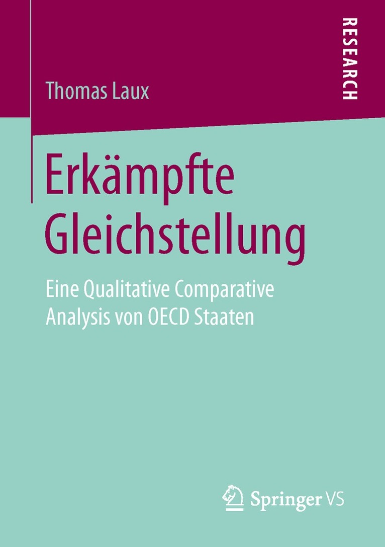 Thomas Laux - Erkämpfte Gleichstellung, Häftad