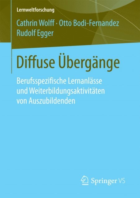 Rudolf Egger, Otto Bodi-Fernandez, Cathrin Wolff - Diffuse Übergänge, E-bok