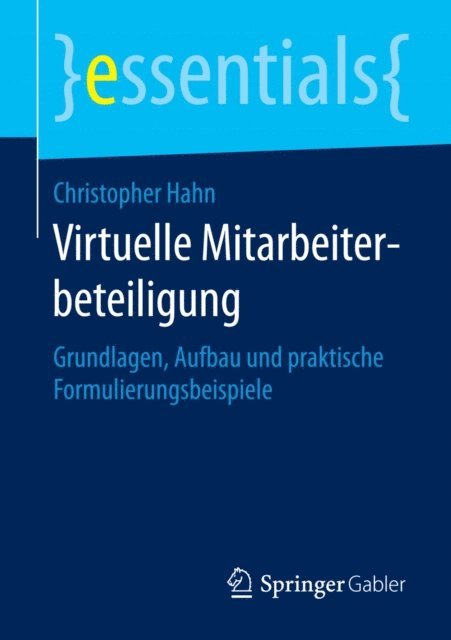 Christopher Hahn - Virtuelle Mitarbeiterbeteiligung, E-bok
