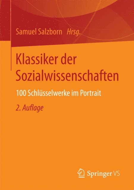 Samuel Salzborn - Klassiker der Sozialwissenschaften, E-bok