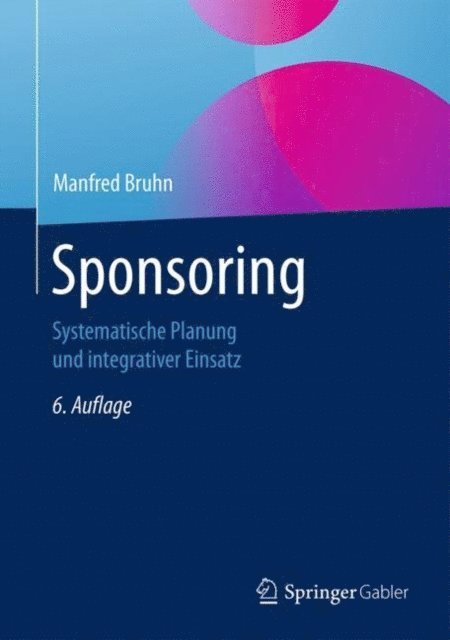 Manfred Bruhn - Sponsoring, E-bok