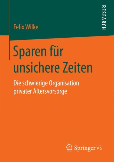 Felix Wilke - Sparen für unsichere Zeiten, E-bok