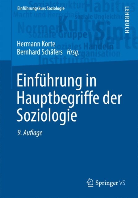 Bernhard Schafers, Hermann Korte - Einführung in Hauptbegriffe der Soziologie, E-bok