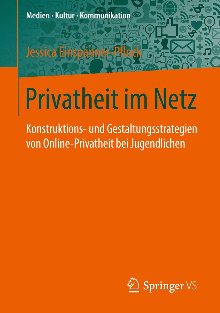 Jessica Einspanner-Pflock - Privatheit im Netz, Häftad