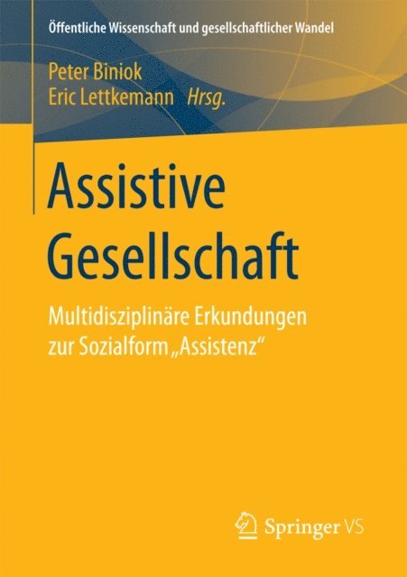 Eric Lettkemann, Peter Biniok - Assistive Gesellschaft, E-bok