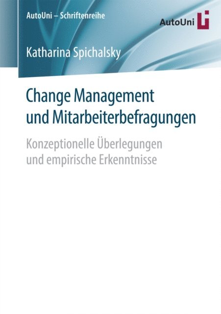 Katharina Spichalsky - Change Management und Mitarbeiterbefragungen, E-bok