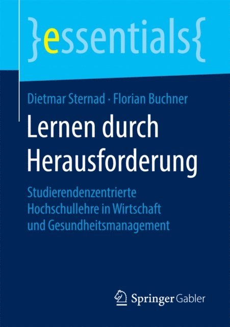 Florian Buchner, Dietmar Sternad - Lernen durch Herausforderung, E-bok