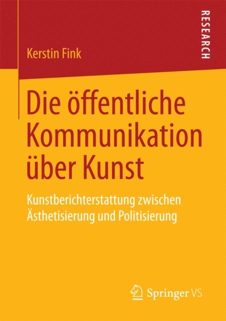 Kerstin Fink - Die öffentliche Kommunikation über Kunst, E-bok