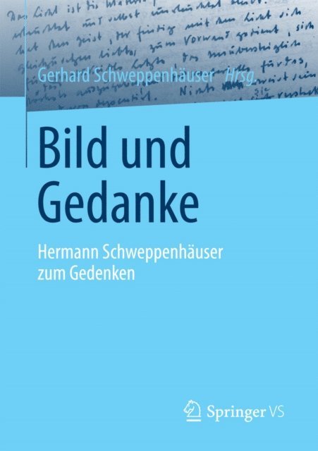 Gerhard Schweppenhauser - Bild und Gedanke, E-bok