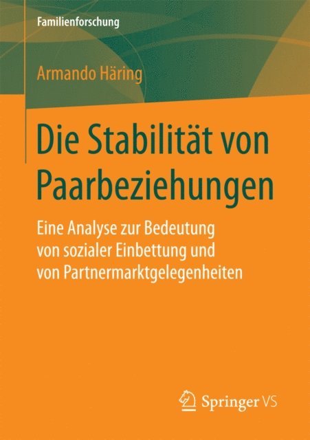Armando Haring - Die Stabilität von Paarbeziehungen, E-bok