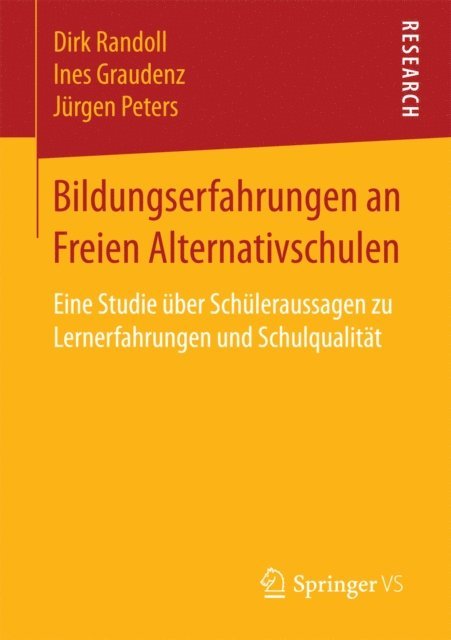 Jurgen Peters, Ines Graudenz, Dirk Randoll - Bildungserfahrungen an Freien Alternativschulen, E-bok