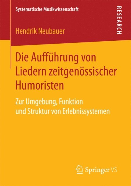 Hendrik Neubauer - Die Aufführung von Liedern zeitgenössischer Humoristen, E-bok