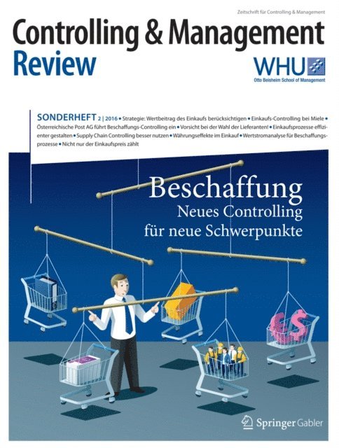 Jurgen Weber, Utz Schaffer - Controlling & Management Review Sonderheft 2-2016, E-bok