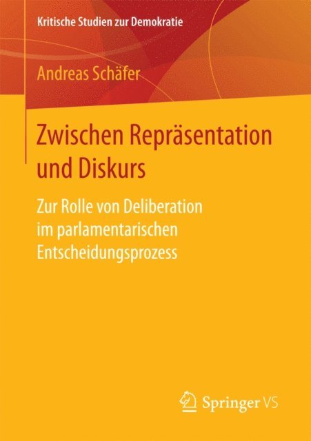 Andreas Schafer - Zwischen Repräsentation und Diskurs, E-bok