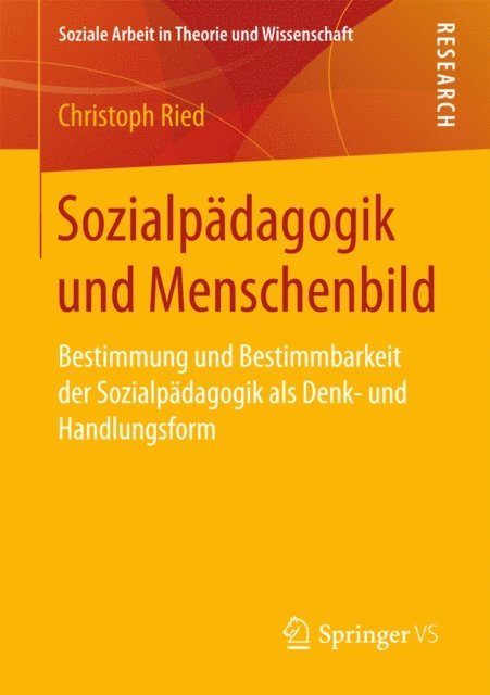 Christoph Ried - Sozialpädagogik und Menschenbild, E-bok