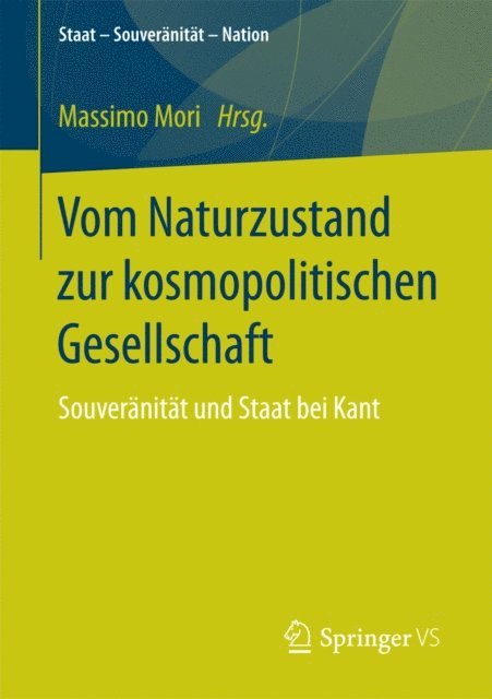 Massimo Mori - Vom Naturzustand zur kosmopolitischen Gesellschaft, E-bok