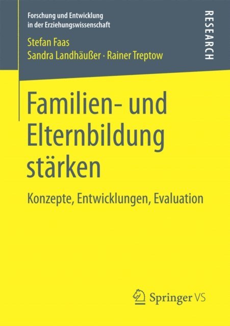 Rainer Treptow, Sandra Landhauer, Stefan Faas - Familien- und Elternbildung stärken, E-bok
