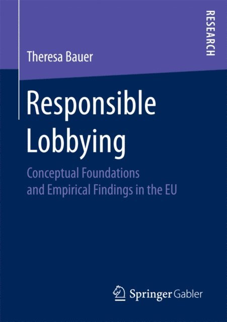 Theresa Bauer - Responsible Lobbying, E-bok