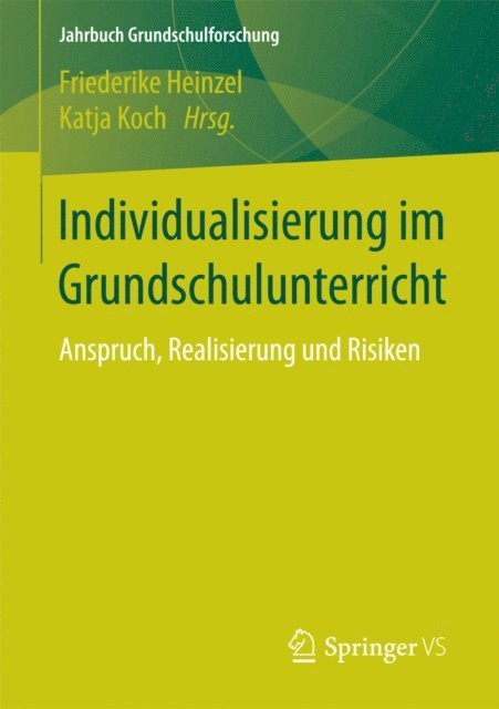 Katja Koch, Friederike Heinzel - Individualisierung im Grundschulunterricht, E-bok