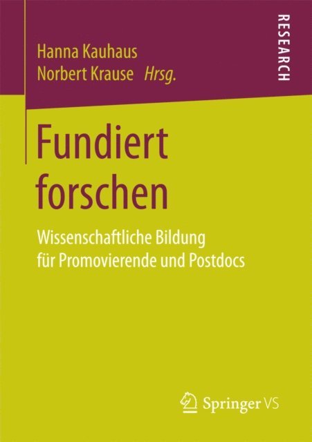 Norbert Krause, Hanna Kauhaus - Fundiert forschen, E-bok