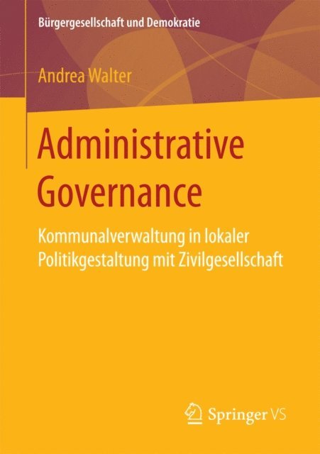 Andrea Walter - Administrative Governance, E-bok
