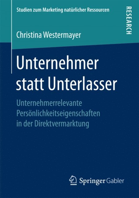 Christina Westermayer - Unternehmer statt Unterlasser, E-bok