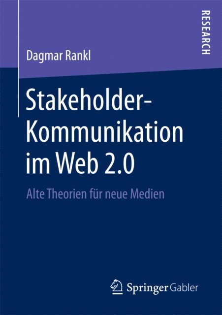 Dagmar Rankl - Stakeholder-Kommunikation im Web 2.0, E-bok