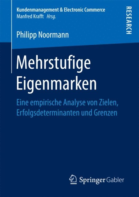 Philipp Noormann - Mehrstufige Eigenmarken, E-bok